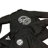 Cali Hoodlum Nylon Jacket (Black)