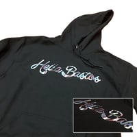 Summertime Feathery Hoodie (Black)