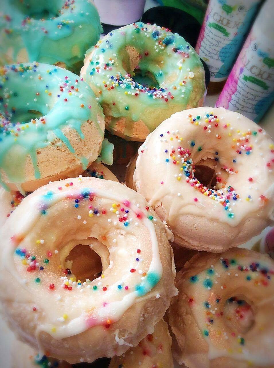 Image of Fruit Loops Donut Bath Bomb