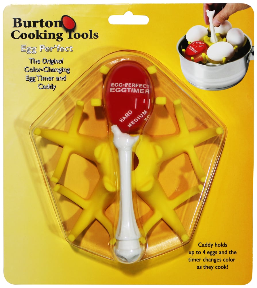 Hav forbrug Reporter Burton Cooking Tools — Egg Per'fect Egg Timer + Egg Caddy