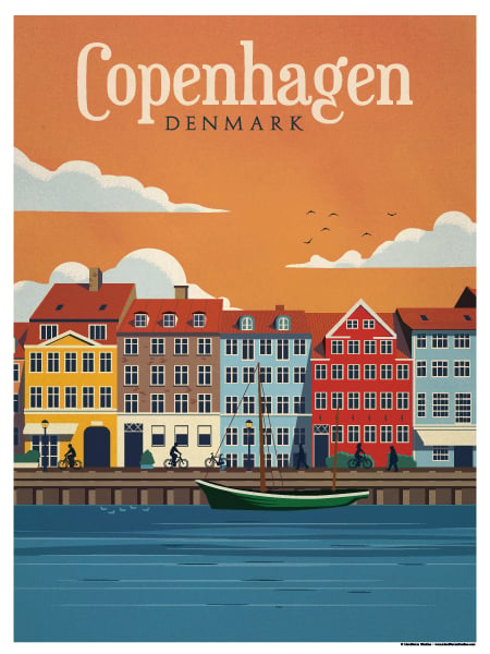 Image of Copenhagen Poster