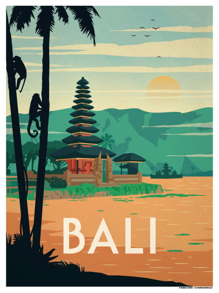 IdeaStorm Studio Store — Bali Poster