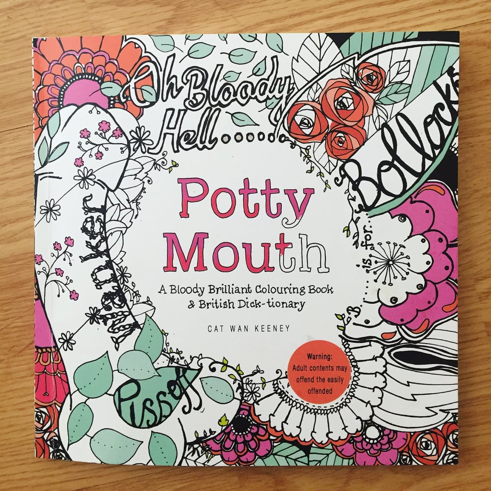 Image of Potty Mouth Adult Colouring Book