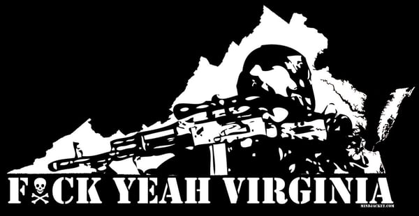 Image of F*CK YEAH VIRGINIA shirt 
