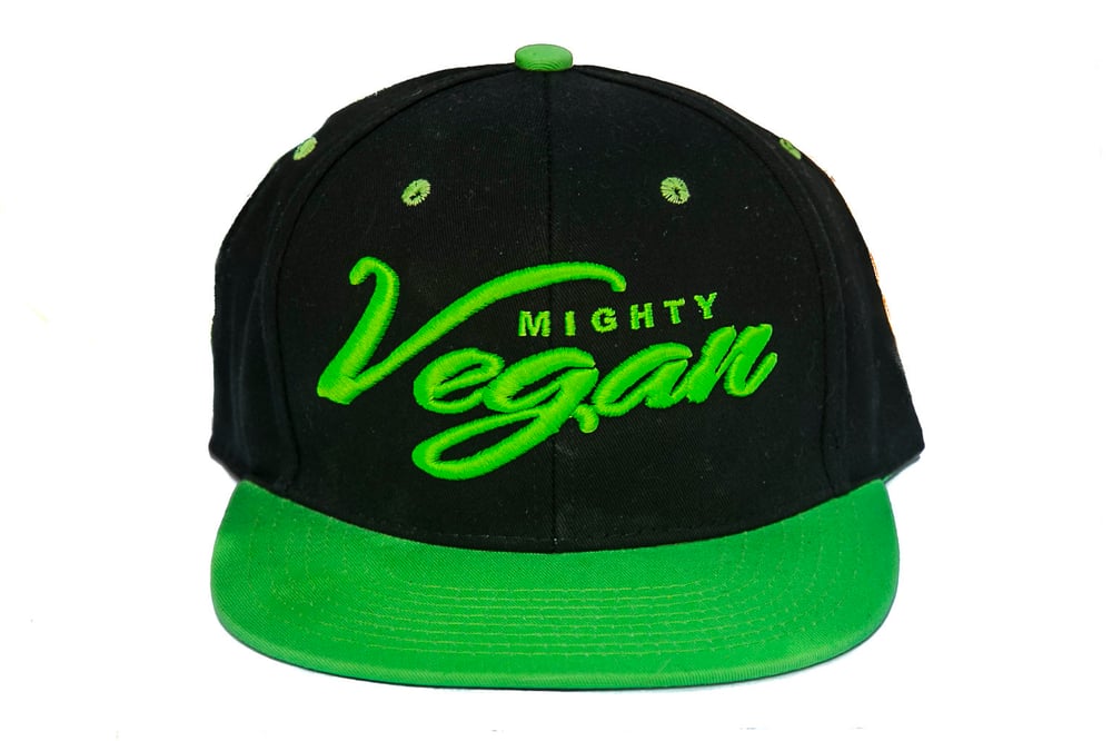 Image of *NEW* MVA BLACK/MIGHTY GREEN SNAPBACK HAT