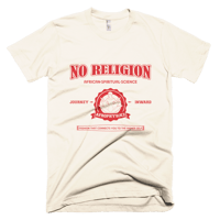 NO RELIGION TEE (CREME)