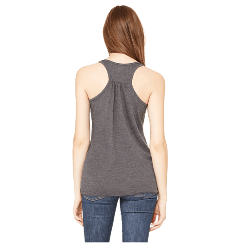 Image of Tennessee Tree -Flowy Racerback Tank Top Black