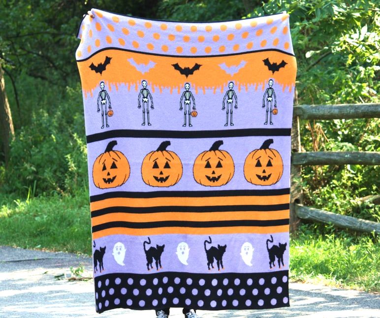 Image of Halloween Fun Blanket