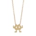 Image of Space Invader Charm Necklace