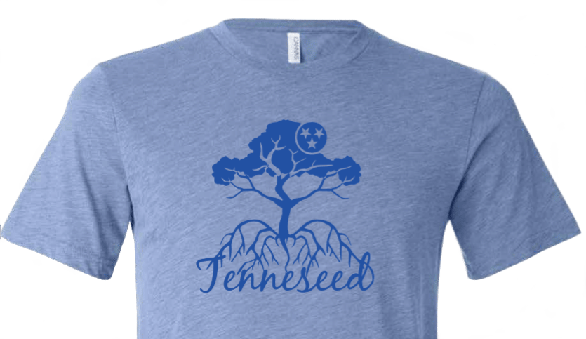 Image of Tenneseed Tree-Unisex Crew Blue