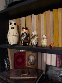 Image 1 of Vintage Halloween Nesting Dolls