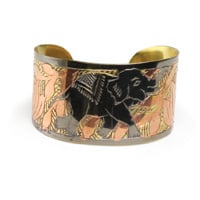 Image of Brass & Copper Elephant Bracelet