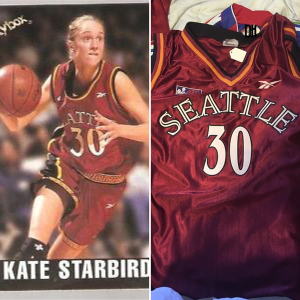Image of Kate Starbird VTG Seattle Storm Jersey with shipping price