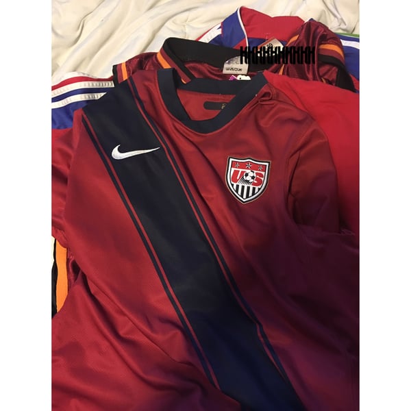 Image of USA men's soccer Jersey shipped price