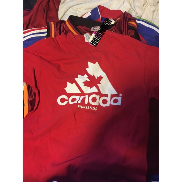 Image of Canada Adidas Logo T-Shirt shipped