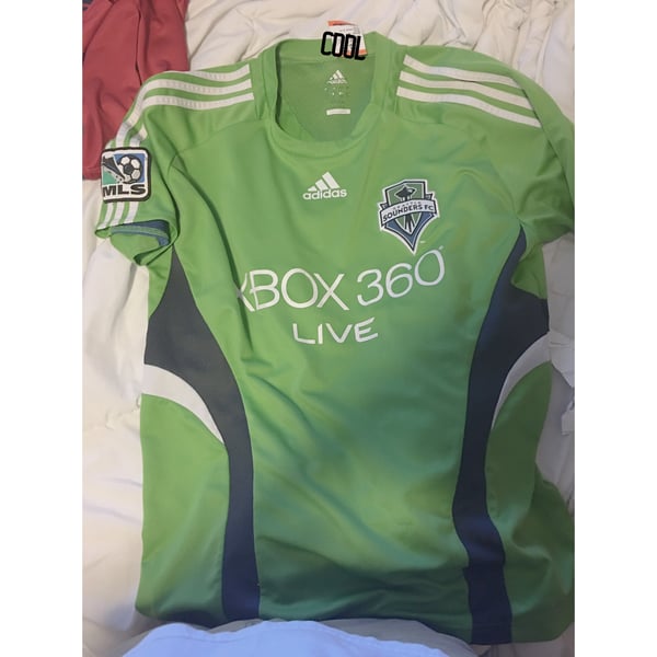 Image of Seattle Sounders Adidas Jersey shipped
