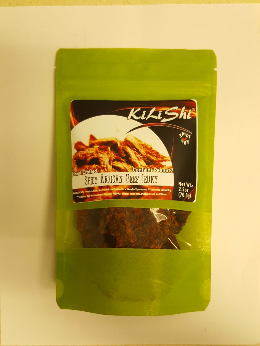 House of Kilishi . . . — Kilishi Spicy Hot (2.5Oz (70.8g)