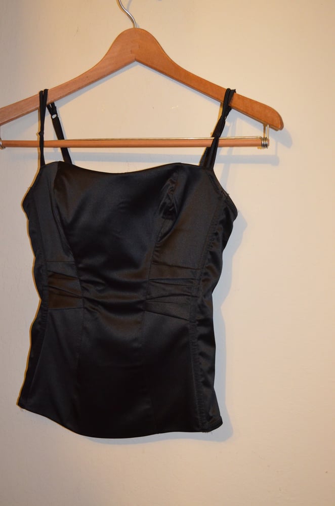 Image of Silk Black Top