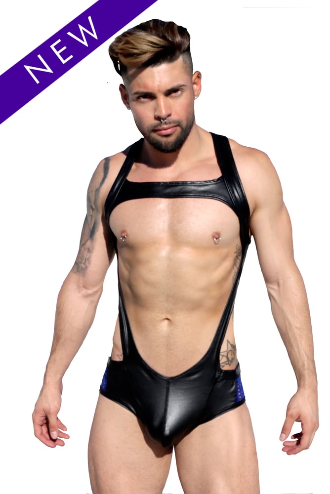Image of CLASSIC HARNESS SINGLET (BLUE)