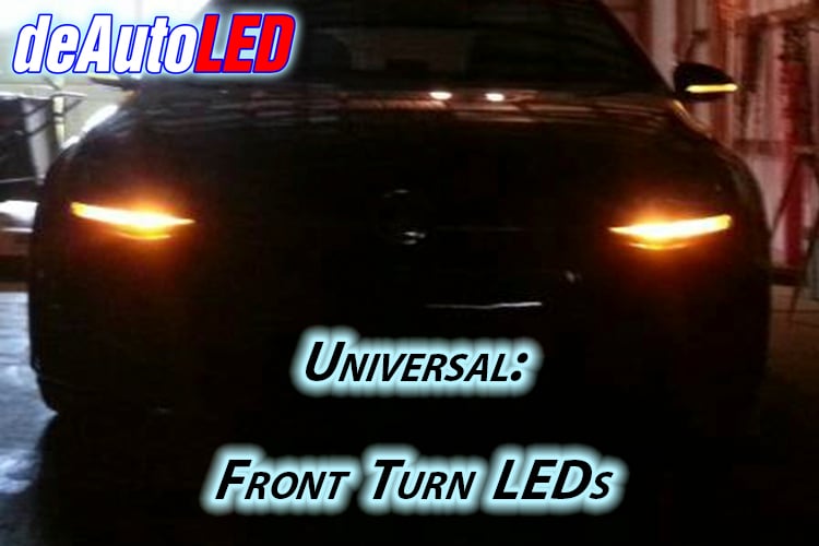 Image of Universal Front Turn Signal LEDs Fits: All Car Models
