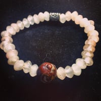  "Embracing Divine LOVE"  ~Guru Bead with Rose Quartz~