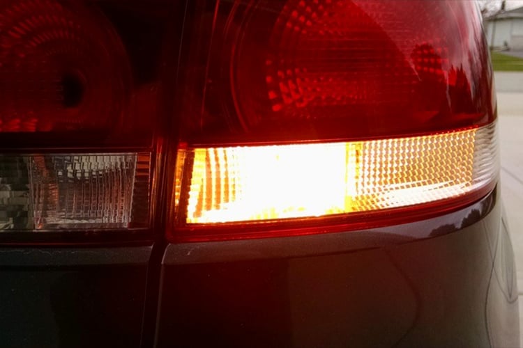 Image of Euro & OEM Taillight Rear Turn Signal- Amber No Error fits: Golf GTI Mk6 / Golf R