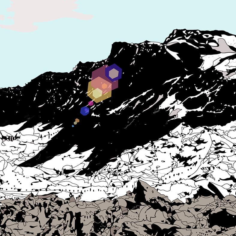 Image of Scottish Mountain digital print