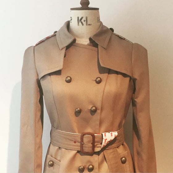 Image of Military Trench Coat