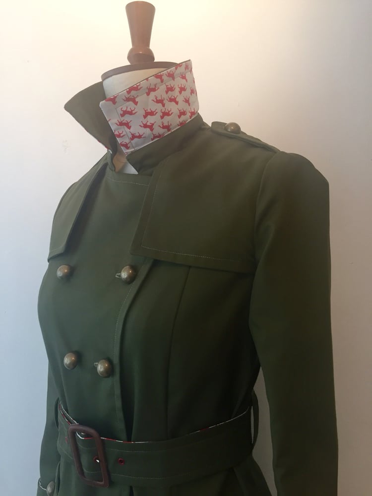 Image of Military Trench Coat