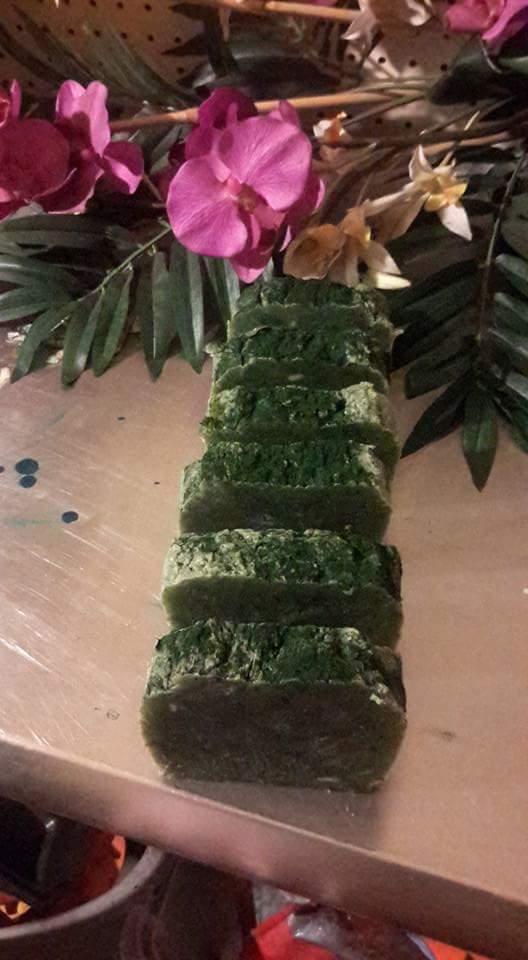 Image of Spirulina and sea kelp soap