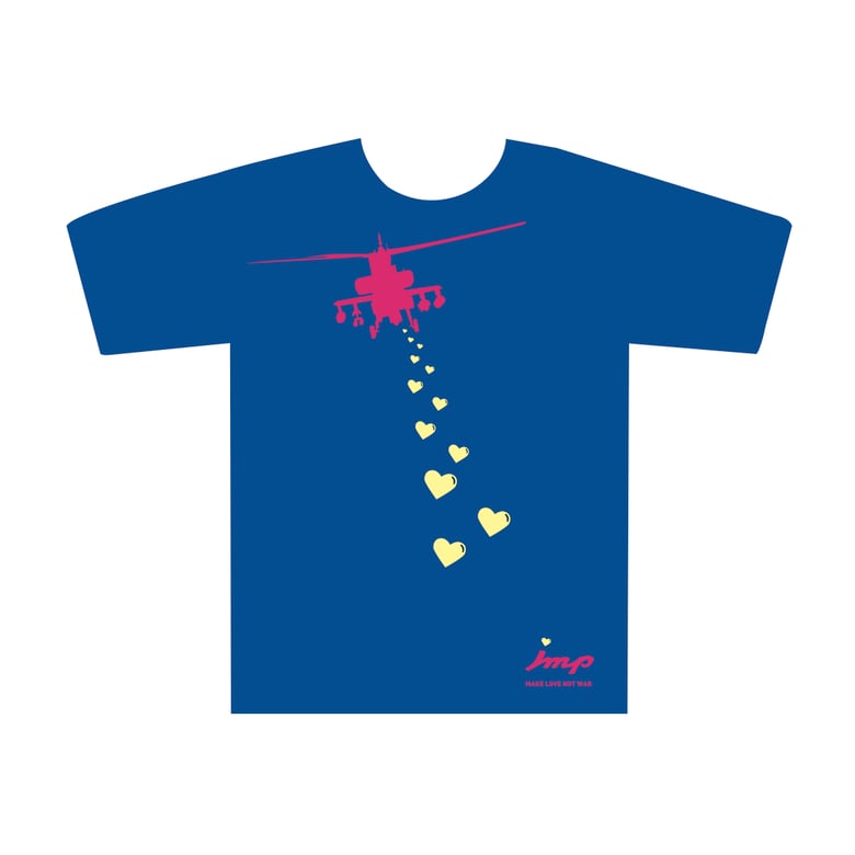 Image of 'CHINOOK' MENS T-SHIRT BY IMP - BLUE 