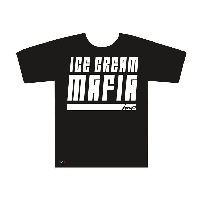 Image of 'ICE CREAM MAFIA' MENS T-SHIRT BY IMP - BLACK