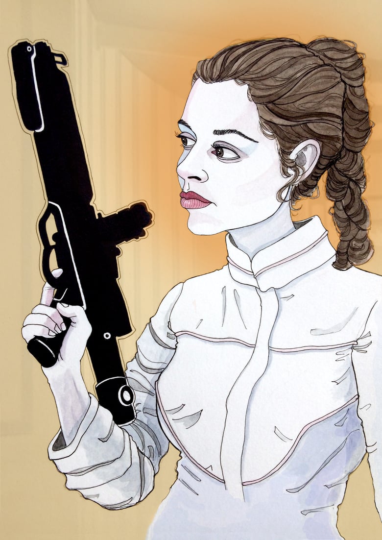 Image of LEIA BESPIN (PRINT)