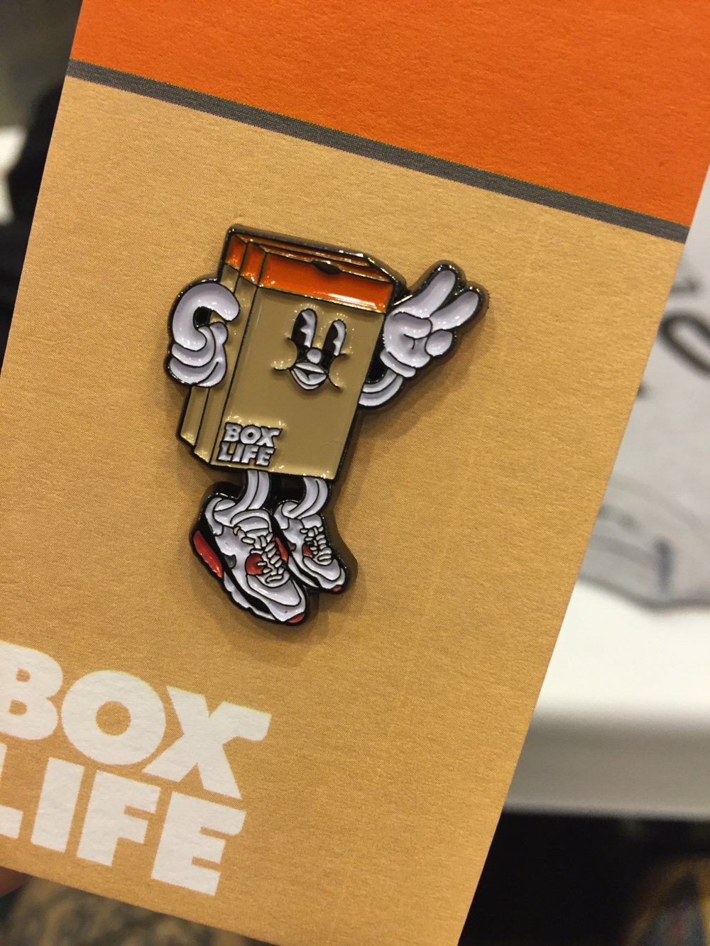 Image of Box Boy Pins