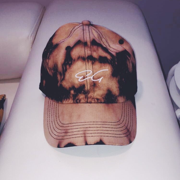 Image of Black & White (Fully Bleached) Dad Hat