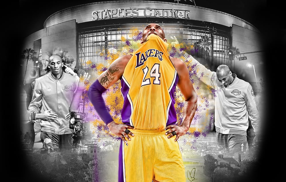 Adam Sanchez Graphic Design — Kobe Bryant Poster - Main Image