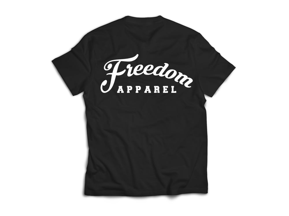 Image of Freedom Signature T-Shirt (Black)