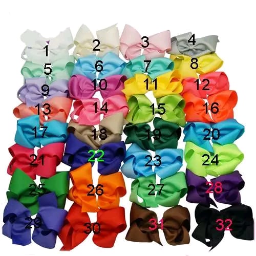 Image of 6 inch Hairbows 