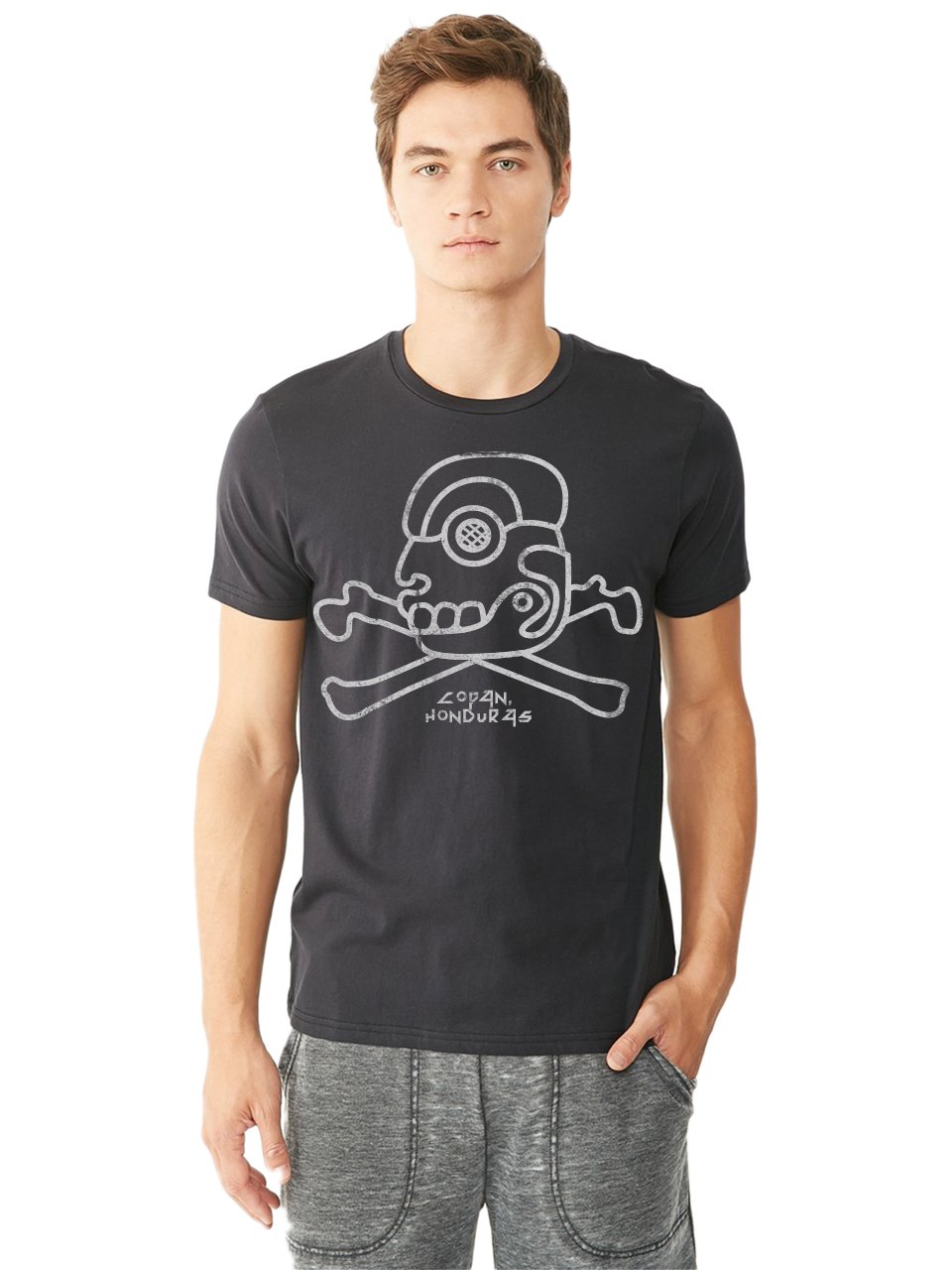 Image of Maya Skull Men's tee