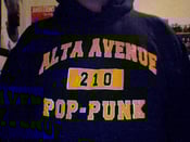 Image of 210 POP-PUNK BLACK PULLOVER HOODIE
