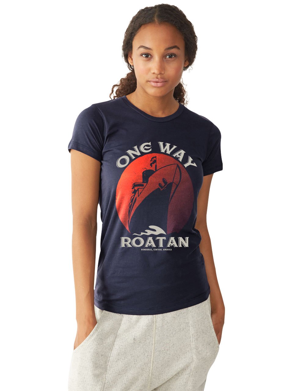 Image of Roatan "One Way" Women's tee