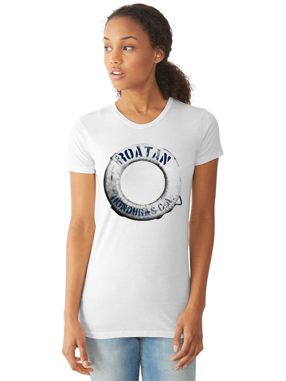 Image of Roatan lifeguard Women's tee