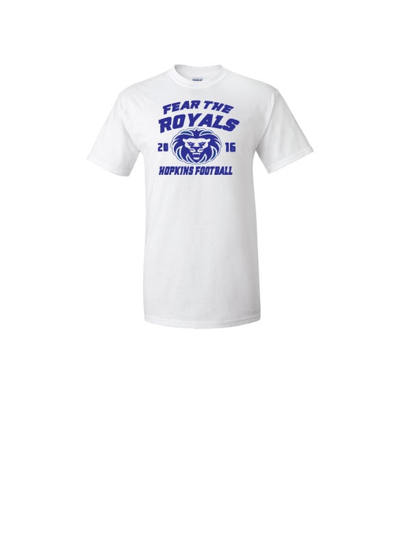Image of Fear The Royals Cotton T-Shirt 6.1 oz