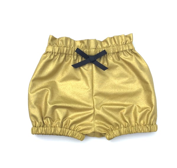 Image of Baby Bloomer - High Waisted - Gold Metallic