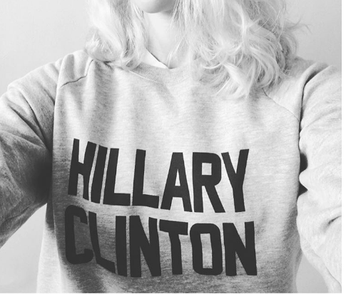 Image of HILLARY CLINTON sweatshirt