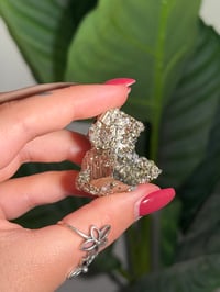 Image 5 of SELF STANDING STRIATED CUBIC PYRITE -PERU- 