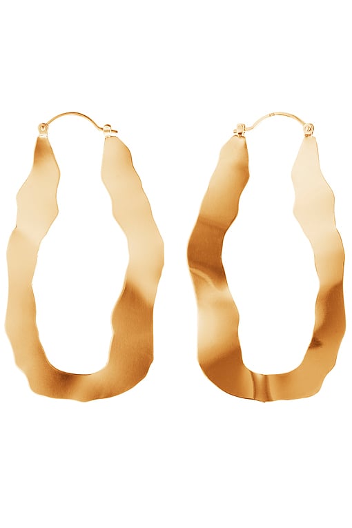 Image of FLOW Small Earring Gold