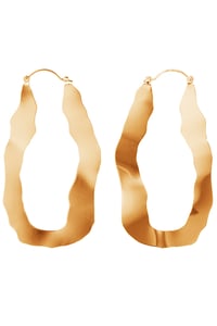 Image of FLOW Small Earring Gold
