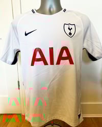 Image 2 of Tottenham Hotspur “DEMBELE 19” 2017/18 Home Shirt + UCL patches (M)