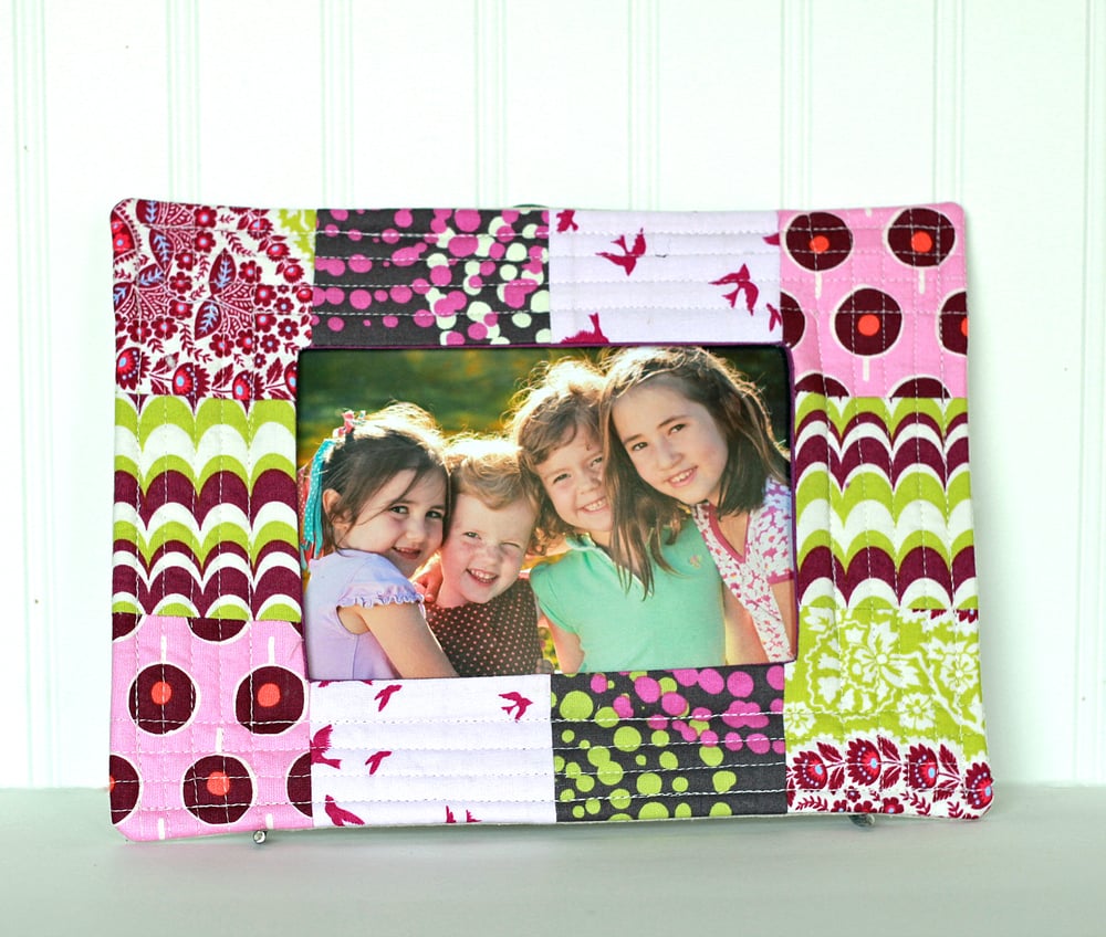 NEW!! Quilted Fabric Frame PDF Sewing Pattern / Gingercake Patterns and Design